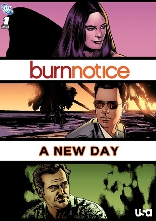 Comic Books Burn Notice A New Day
