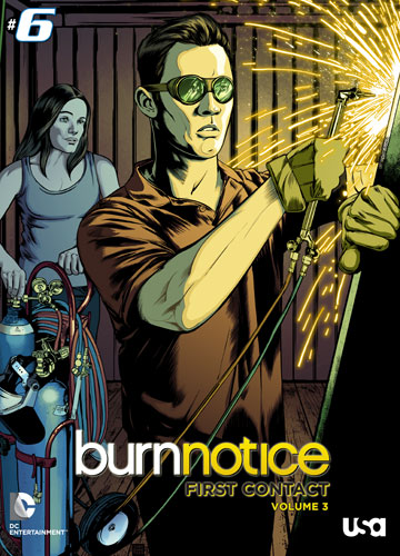Comic Books Burn Notice Special Delivery