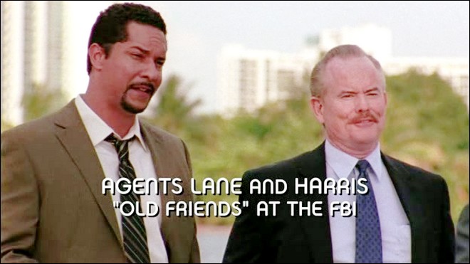 Agents Lane et Harris