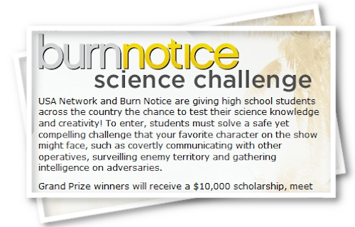Burn Notice Science Challenge Matt Nix