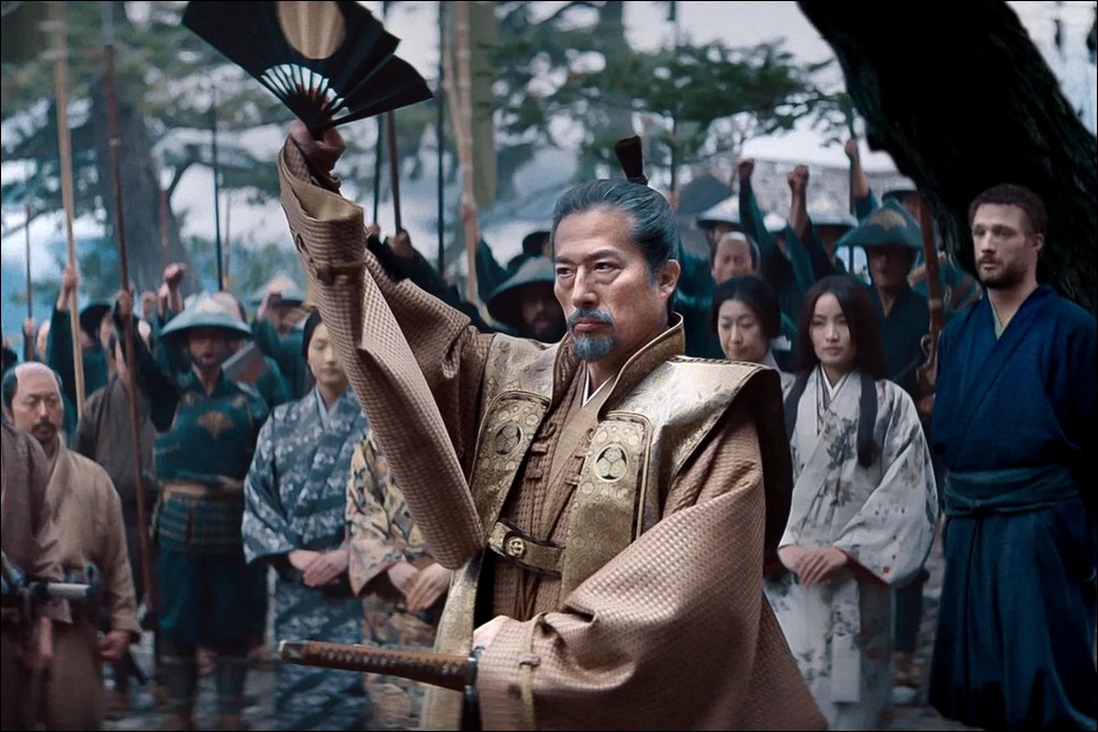 Srie Shogun, Hiroyuki Sanada dans le rle du Seigneur Toranoga